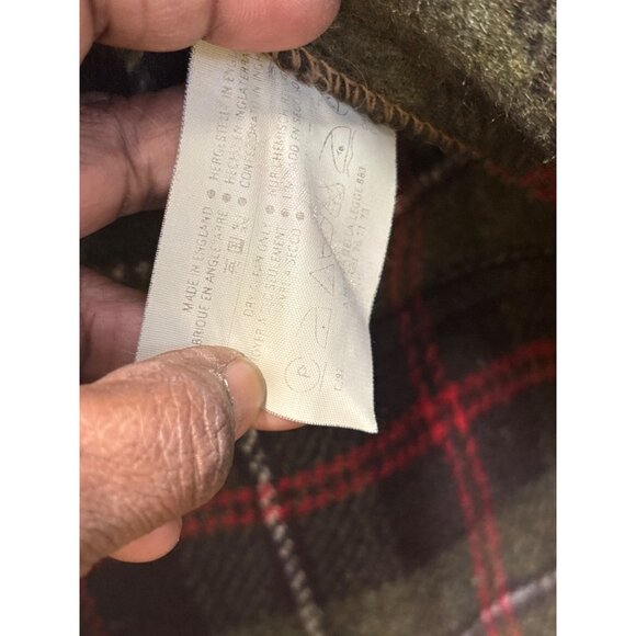 Vintage Tan Wool Duffle Coat With Wooden Toggles & Hood Size 44 - Picture 11 of 13